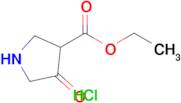 Ethyl 4-oxopyrrolidine-3-carboxylate hydrochloride