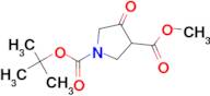 1-tert-Butyl 3-methyl 4-oxopyrrolidine-1,3-dicarboxylate