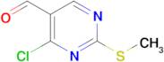 4-Chloro-2-(methylthio)pyrimidine-5-carbaldehyde