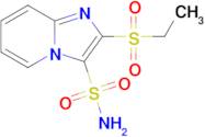 2-(Ethylsulfonyl)imidazo[1,2-a]pyridine-3-sulfonamide