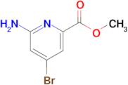 Methyl 6-amino-4-bromopicolinate