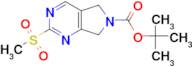 tert-Butyl 2-(methylsulfonyl)-5H-pyrrolo[3,4-d]pyrimidine-6(7H)-carboxylate