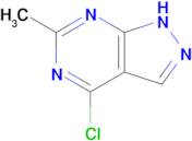 4-Chloro-6-methyl-1H-pyrazolo[3,4-d]pyrimidine