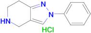 2-Phenyl-4,5,6,7-tetrahydro-2H-pyrazolo[4,3-c]pyridine hydrochloride