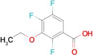 2,4,5-Trifluoro-3-ethoxybenzoic acid