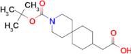 2-(3-(tert-Butoxycarbonyl)-3-azaspiro[5.5]undecan-9-yl)acetic acid