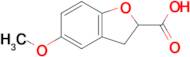 5-Methoxy-2,3-dihydrobenzofuran-2-carboxylic acid