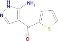 (3-Aminopyrazol-4-yl)(2-thienyl)methanone