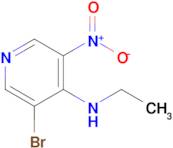 3-Bromo-N-ethyl-5-nitropyridin-4-amine