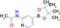 N-(4-(4,4,5,5-Tetramethyl-1,3,2-dioxaborolan-2-yl)pyridin-2-yl)acetamide