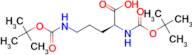 (S)-2,5-Bis((tert-butoxycarbonyl)amino)pentanoic acid