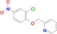 2-((2-Chloro-4-nitrophenoxy)methyl)pyridine