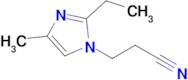 3-(2-Ethyl-4-methyl-1H-imidazol-1-yl)propanenitrile