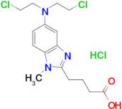 4-(5-(Bis(2-chloroethyl)amino)-1-methyl-1H-benzo[d]imidazol-2-yl)butanoic acid hydrochloride