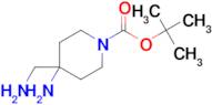 tert-Butyl 4-amino-4-(aminomethyl)piperidine-1-carboxylate