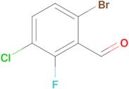 6-Bromo-3-chloro-2-fluorobenzaldehyde