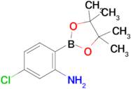 5-Chloro-2-(4,4,5,5-tetramethyl-1,3,2-dioxaborolan-2-yl)aniline