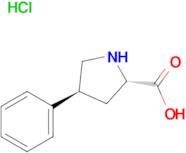 (2S,4S)-4-Phenylpyrrolidine-2-carboxylic acid hydrochloride