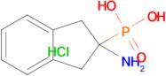 (2-Amino-2,3-dihydro-1H-inden-2-yl)phosphonic acid hydrochloride