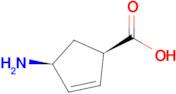 (1R,4S)-4-Aminocyclopent-2-enecarboxylic acid