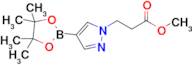 Methyl 3-(4-(4,4,5,5-tetramethyl-1,3,2-dioxaborolan-2-yl)-1H-pyrazol-1-yl)propanoate