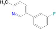 5-(3-Fluorophenyl)-2-methylpyridine