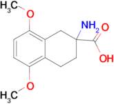 2-Amino-5,8-dimethoxy-1,2,3,4-tetrahydronaphthalene-2-carboxylic acid