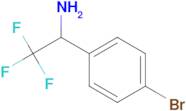 1-(4-Bromophenyl)-2,2,2-trifluoroethanamine