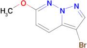 3-Bromo-6-methoxypyrazolo[1,5-b]pyridazine