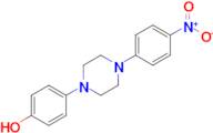 4-(4-(4-Nitrophenyl)-1-piperazinyl)phenol
