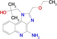 1-(4-Amino-2-(ethoxymethyl)-1H-imidazo[4,5-c]quinolin-1-yl)-2-methylpropan-2-ol