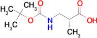 (R)-3-((tert-Butoxycarbonyl)amino)-2-methylpropanoic acid