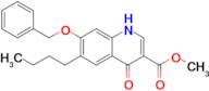 Methyl 7-(benzyloxy)-6-butyl-4-oxo-1,4-dihydroquinoline-3-carboxylate