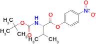 (S)-4-Nitrophenyl 2-((tert-butoxycarbonyl)amino)-3-methylbutanoate