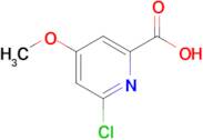 6-Chloro-4-methoxypicolinic acid