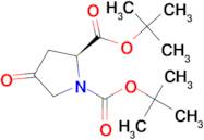 (S)-Di-tert-butyl 4-oxopyrrolidine-1,2-dicarboxylate