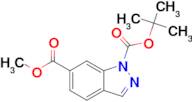 1-tert-Butyl 6-methyl 1H-indazole-1,6-dicarboxylate