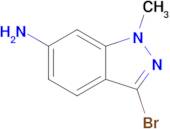 3-Bromo-1-methyl-1H-indazol-6-amine