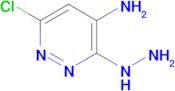 6-Chloro-3-hydrazinylpyridazin-4-amine