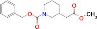 Benzyl 3-(2-methoxy-2-oxoethyl)piperidine-1-carboxylate