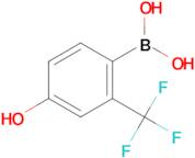 (4-Hydroxy-2-(trifluoromethyl)phenyl)boronic acid