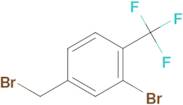 2-Bromo-4-(bromomethyl)-1-(trifluoromethyl)benzene