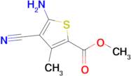 Methyl 5-amino-4-cyano-3-methylthiophene-2-carboxylate