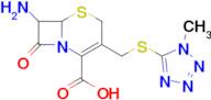 7-Amino-3-(1-methyltetrazol-5-ylthiomethyl)-3-cephem-4-carboxylic acid