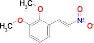 (E)-1,2-Dimethoxy-3-(2-nitrovinyl)benzene