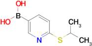 (6-(Isopropylthio)pyridin-3-yl)boronic acid