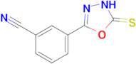 3-(5-Mercapto-1,3,4-oxadiazol-2-yl)benzonitrile