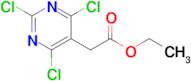 Ethyl 2-(2,4,6-trichloropyrimidin-5-yl)acetate