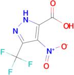 4-Nitro-3-(trifluoromethyl)-1H-pyrazole-5-carboxylic acid