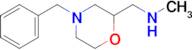 (4-Benzylmorpholin-2-ylmethyl)methylamine